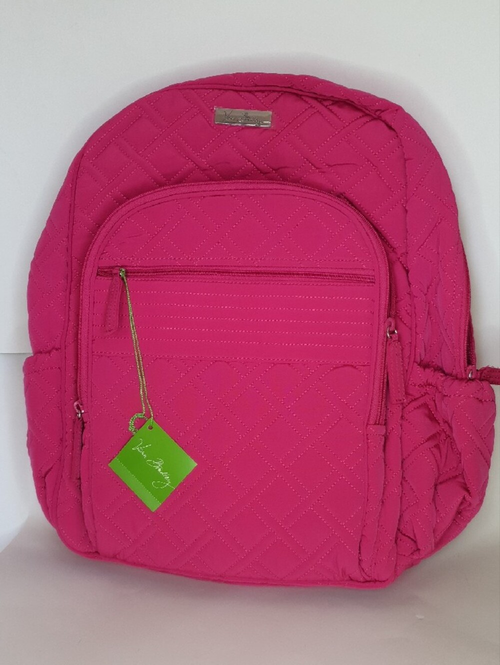 Vera Bradley Fuchsia Campus Backpack NWT